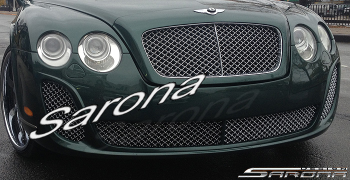 Custom Bentley GT  Coupe Front Bumper (2004 - 2010) - $1790.00 (Part #BT-001-FB)